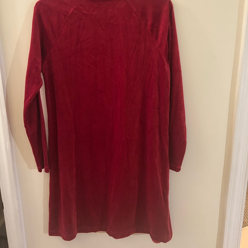J. Jill Red Midi Dress